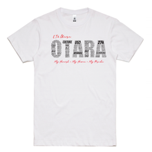 Load image into Gallery viewer, E Tu Otara White Tee
